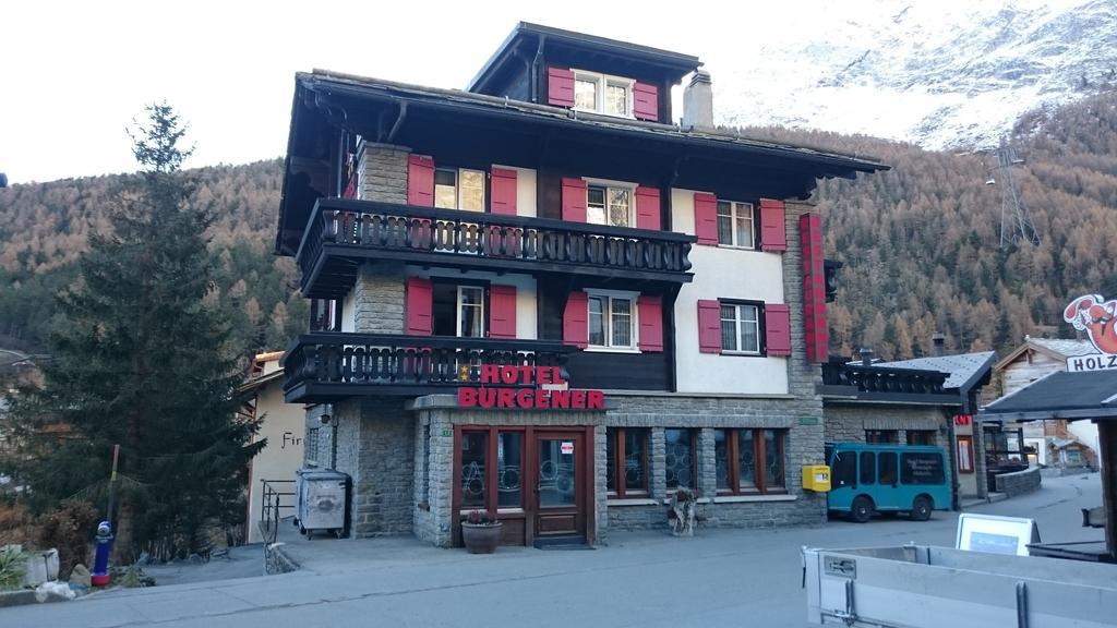 Hotel Burgener Саас-Фее Екстериор снимка